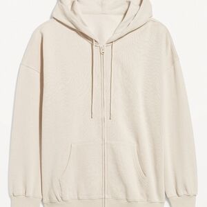 Womens Cream Hoodie